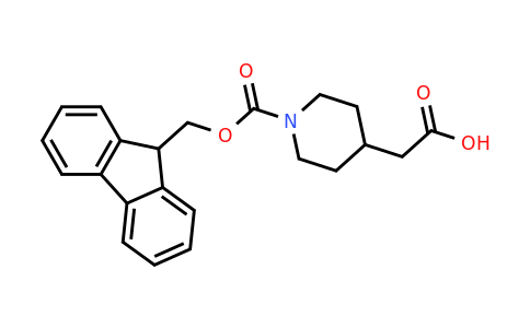 CAS 180181-05-9 | 2-(1-(((9H-Fluoren-9-yl)methoxy)carbonyl)piperidin-4-yl)acetic acid