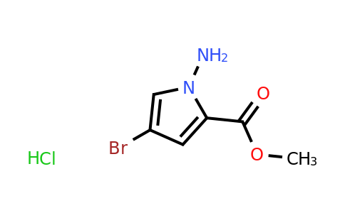 Methyl 1-amino-4-bromo-1H-pyrrole-2-carboxylate monohydrochloride