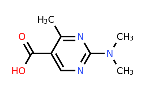 CAS 180283-68-5 | 2-(Dimethylamino)-4-methylpyrimidine-5-carboxylic acid