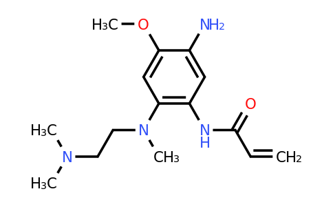 CAS 1802924-16-8 | N-(5-amino-2-{[2-(dimethylamino)ethyl](methyl)amino}-4-methoxyphenyl)prop-2-enamide