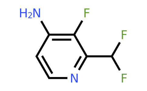 CAS 1803125-73-6 | 2-(Difluoromethyl)-3-fluoropyridin-4-amine