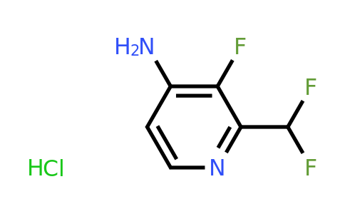 CAS 1803125-74-7 | 2-(Difluoromethyl)-3-fluoropyridin-4-amine hydrochloride