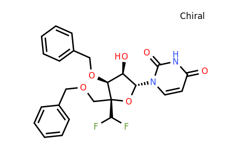 CAS 1803126-16-0 | 1-[(2R,3R,4S,5R)-4-benzyloxy-5-(benzyloxymethyl)-5-(difluoromethyl)-3-hydroxy-tetrahydrofuran-2-yl]pyrimidine-2,4-dione