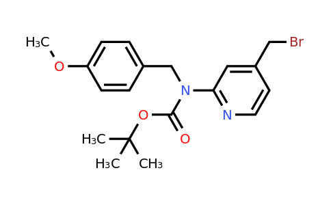 CAS 1803272-45-8 | (4-Bromomethyl-pyridin-2-yl)-(4-methoxy-benzyl)-carbamic acid tert-butyl ester