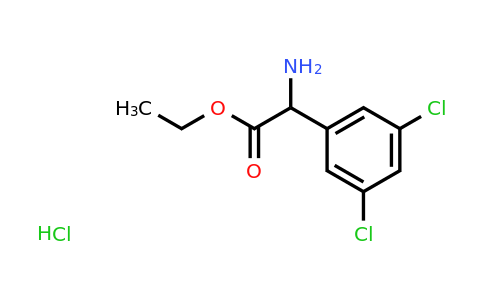 CAS 1803565-93-6 | ethyl 2-amino-2-(3,5-dichlorophenyl)acetate hydrochloride