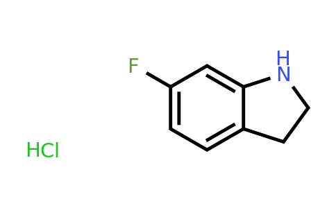 CAS 1803567-63-6 | 6-Fluoroindoline hydrochloride