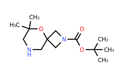 CAS 1803580-61-1 | tert-butyl 6,6-dimethyl-5-oxa-2,8-diazaspiro[3.5]nonane-2-carboxylate