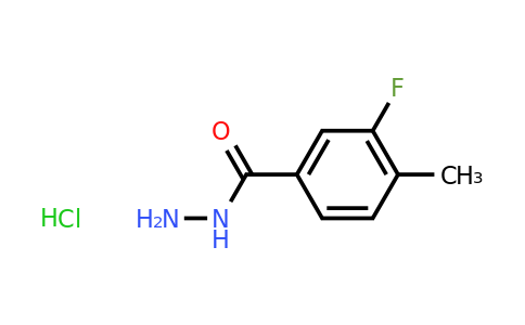 CAS 1803580-75-7 | 3-fluoro-4-methylbenzohydrazide hydrochloride