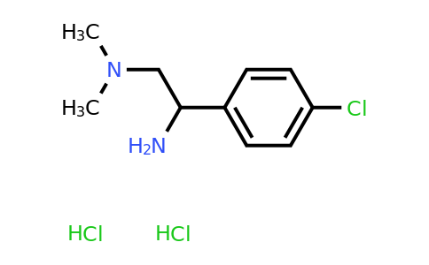 CAS 1803580-86-0 | [2-amino-2-(4-chlorophenyl)ethyl]dimethylamine dihydrochloride