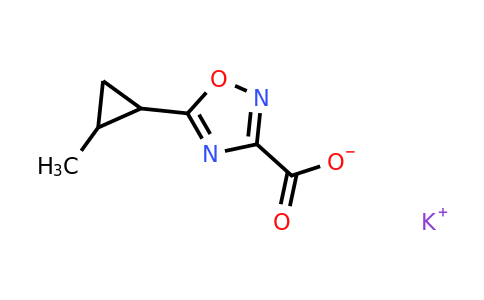 CAS 1803580-91-7 | potassium 5-(2-methylcyclopropyl)-1,2,4-oxadiazole-3-carboxylate