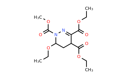 CAS 1803580-95-1 | 3,4-diethyl 1-methyl 6-ethoxy-1,4,5,6-tetrahydropyridazine-1,3,4-tricarboxylate