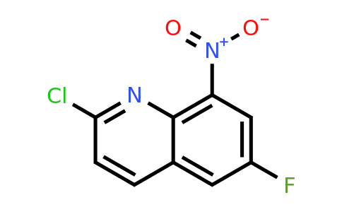 CAS 1803580-96-2 | 2-chloro-6-fluoro-8-nitroquinoline