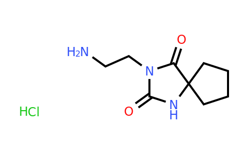 CAS 1803581-03-4 | 3-(2-aminoethyl)-1,3-diazaspiro[4.4]nonane-2,4-dione hydrochloride