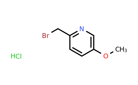 CAS 1803582-27-5 | 2-(bromomethyl)-5-methoxypyridine hydrochloride