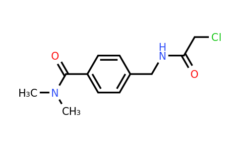 CAS 1803582-44-6 | 4-[(2-Chloroacetamido)methyl]-N,N-dimethylbenzamide