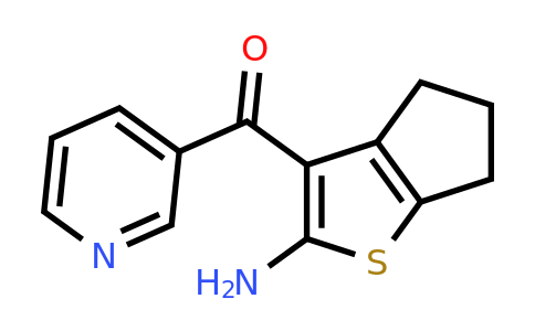 CAS 1803582-68-4 | 3-(pyridine-3-carbonyl)-4H,5H,6H-cyclopenta[b]thiophen-2-amine