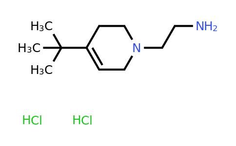 CAS 1803582-70-8 | 2-(4-tert-butyl-1,2,3,6-tetrahydropyridin-1-yl)ethan-1-amine dihydrochloride