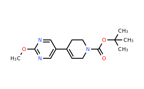 CAS 1803582-81-1 | tert-butyl 4-(2-methoxypyrimidin-5-yl)-1,2,3,6-tetrahydropyridine-1-carboxylate