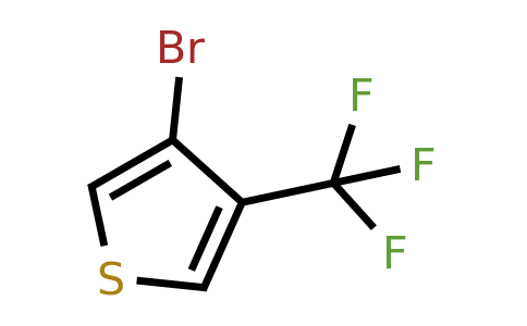CAS 1803583-11-0 | 3-bromo-4-(trifluoromethyl)thiophene