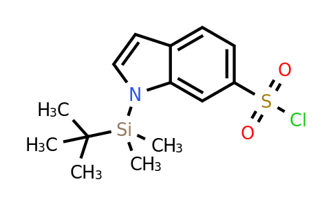 CAS 1803583-14-3 | 1-(tert-butyldimethylsilyl)-1H-indole-6-sulfonyl chloride