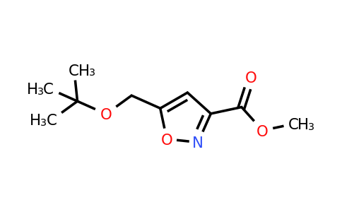 CAS 1803583-17-6 | methyl 5-[(tert-butoxy)methyl]-1,2-oxazole-3-carboxylate