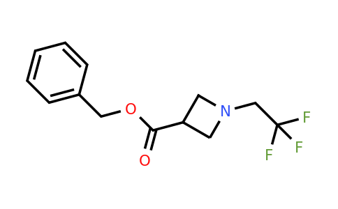 CAS 1803583-78-9 | benzyl 1-(2,2,2-trifluoroethyl)azetidine-3-carboxylate