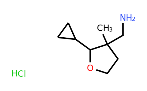 CAS 1803583-84-7 | (2-cyclopropyl-3-methyloxolan-3-yl)methanamine hydrochloride
