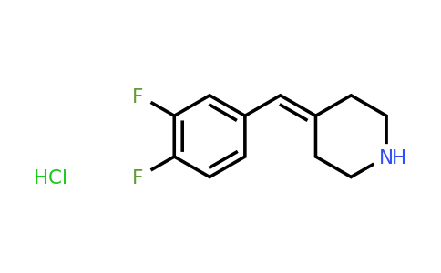 CAS 1803583-97-2 | 4-[(3,4-difluorophenyl)methylidene]piperidine hydrochloride