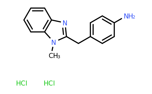 CAS 1803584-13-5 | 4-[(1-methyl-1H-1,3-benzodiazol-2-yl)methyl]aniline dihydrochloride
