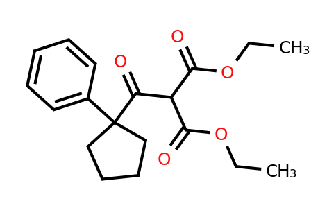 CAS 1803584-37-3 | 1,3-diethyl 2-(1-phenylcyclopentanecarbonyl)propanedioate