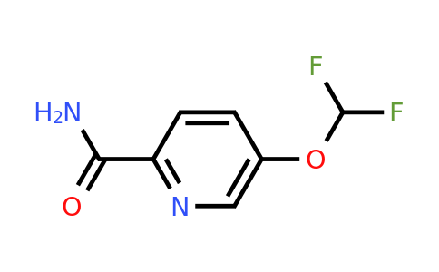 CAS 1803584-72-6 | 5-(difluoromethoxy)pyridine-2-carboxamide