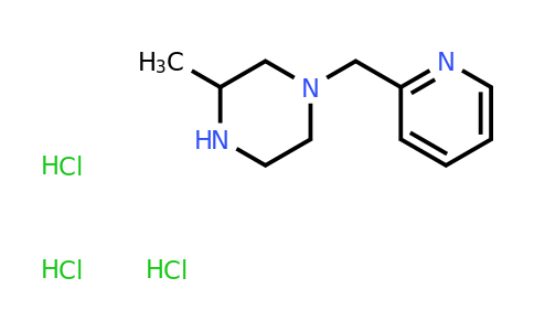 CAS 1803585-38-7 | 3-methyl-1-[(pyridin-2-yl)methyl]piperazine trihydrochloride