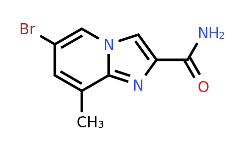 CAS 1803585-44-5 | 6-bromo-8-methylimidazo[1,2-a]pyridine-2-carboxamide