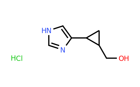 CAS 1803586-27-7 | [2-(1H-imidazol-4-yl)cyclopropyl]methanol hydrochloride