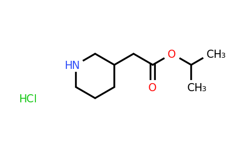 CAS 1803586-33-5 | propan-2-yl 2-(piperidin-3-yl)acetate hydrochloride