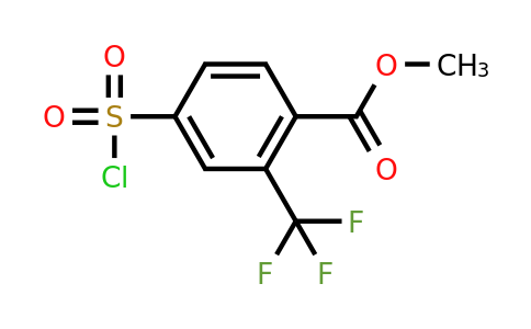 CAS 1803588-24-0 | methyl 4-(chlorosulfonyl)-2-(trifluoromethyl)benzoate