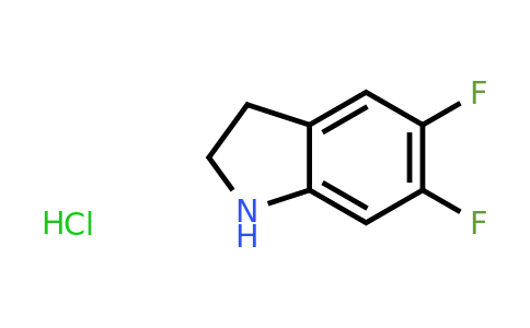 CAS 1803588-91-1 | 5,6-difluoro-2,3-dihydro-1H-indole hydrochloride