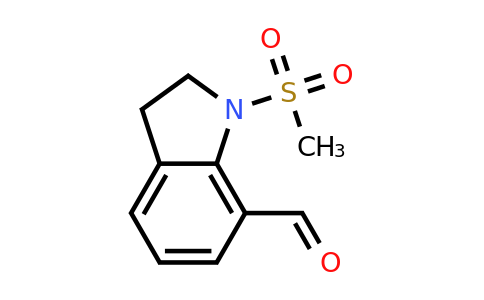CAS 1803589-15-2 | 1-methanesulfonyl-2,3-dihydro-1H-indole-7-carbaldehyde