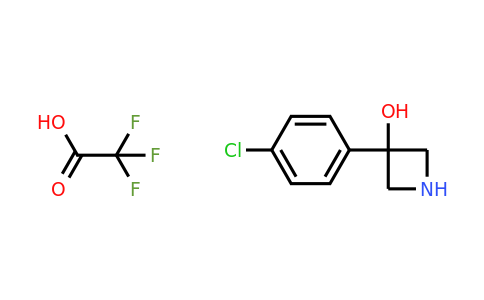 CAS 1803590-01-3 | 3-(4-chlorophenyl)azetidin-3-ol; trifluoroacetic acid