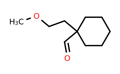 CAS 1803590-11-5 | 1-(2-methoxyethyl)cyclohexane-1-carbaldehyde