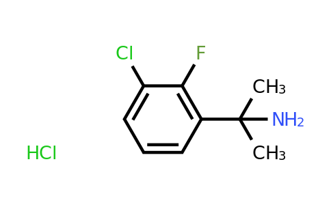 CAS 1803591-81-2 | 2-(3-chloro-2-fluorophenyl)propan-2-amine hydrochloride