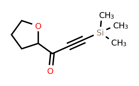 CAS 1803591-87-8 | 1-(oxolan-2-yl)-3-(trimethylsilyl)prop-2-yn-1-one