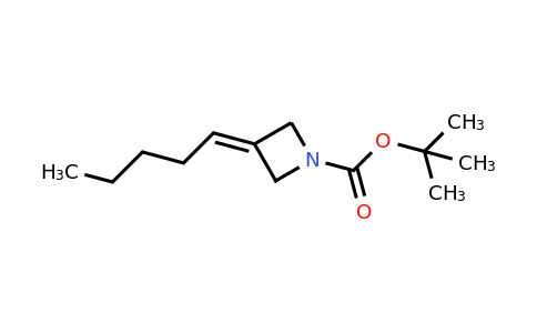 CAS 1803592-15-5 | tert-butyl 3-pentylideneazetidine-1-carboxylate