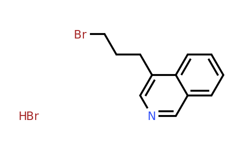 CAS 1803592-47-3 | 4-(3-bromopropyl)isoquinoline hydrobromide