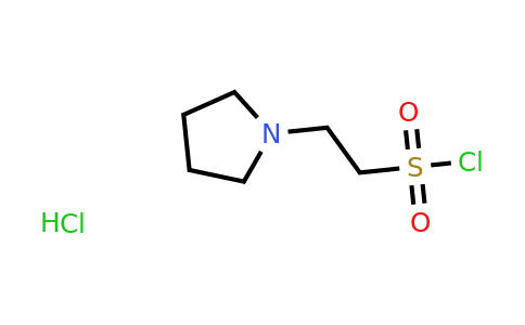 2-(pyrrolidin-1-yl)ethane-1-sulfonyl chloride hydrochloride