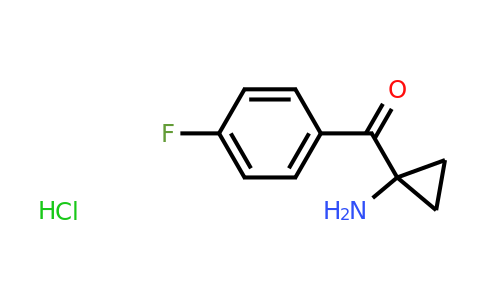 CAS 1803592-60-0 | 1-(4-fluorobenzoyl)cyclopropan-1-amine hydrochloride