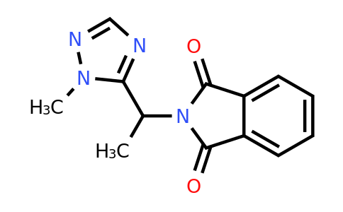 CAS 1803592-78-0 | 2-[1-(1-methyl-1H-1,2,4-triazol-5-yl)ethyl]-2,3-dihydro-1H-isoindole-1,3-dione