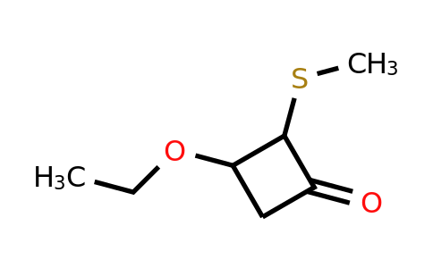 CAS 1803593-55-6 | 3-ethoxy-2-(methylsulfanyl)cyclobutan-1-one