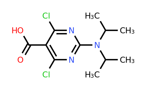 CAS 1803596-86-2 | 2-[bis(propan-2-yl)amino]-4,6-dichloropyrimidine-5-carboxylic acid