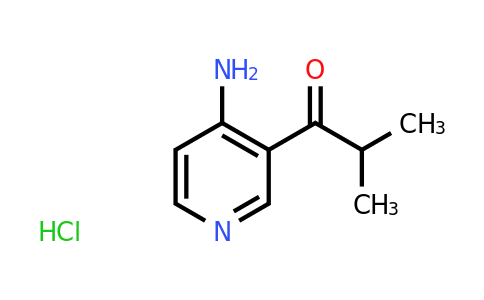 CAS 1803597-02-5 | 1-(4-aminopyridin-3-yl)-2-methylpropan-1-one hydrochloride